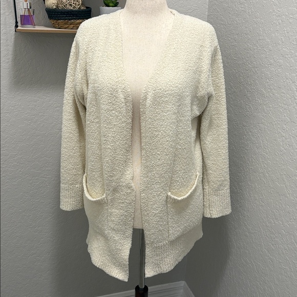 LuLaRoe Cream Color Peyton Open Front Cardigan 2002 - Picture 1 of 5